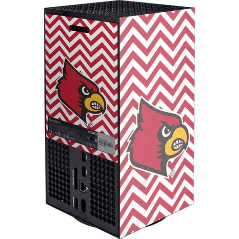 University of Louisville Chevron XBox Series X Digital Edition Console Skin